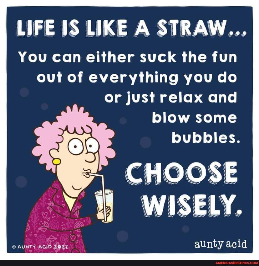 Don't be too serious