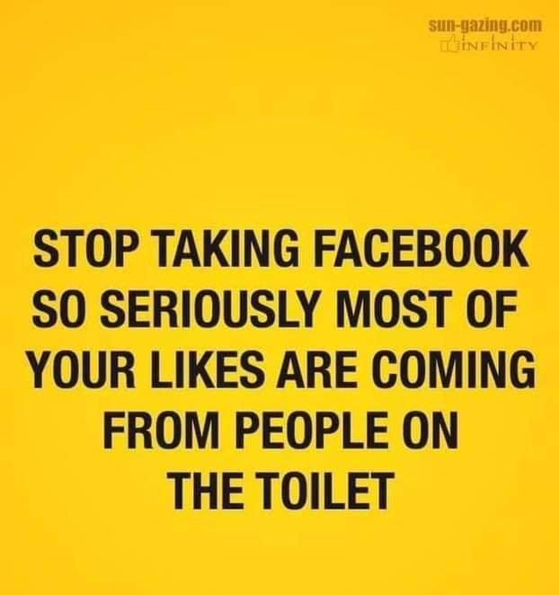 Don't be too serious